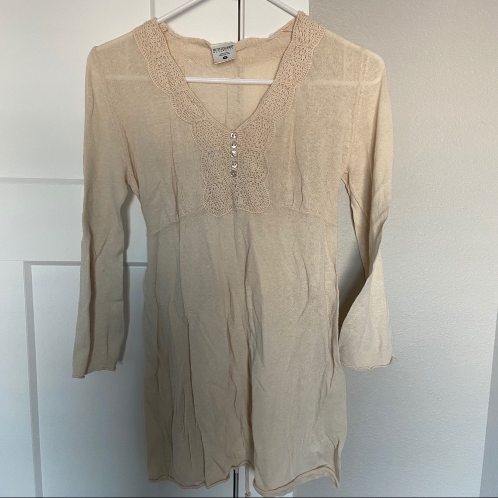 Motherhood maternity 3/4 sleeve light sweater